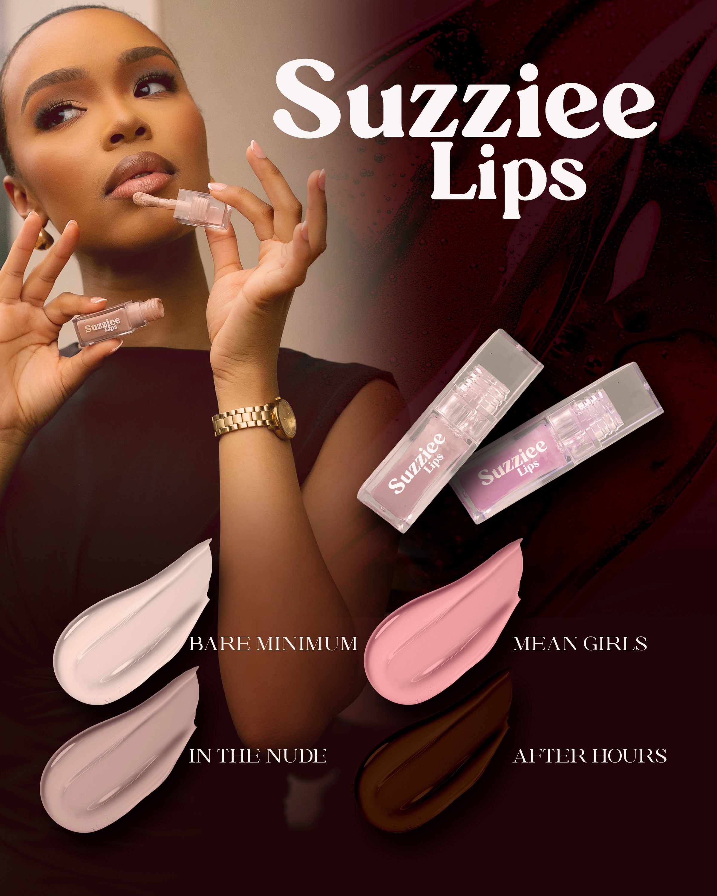 Ingredients:
Versagel®️, Hydrogenated Polyisobutene, Polybutene, Coconut Oil (Cocos Nucifera Oil), Jojoba Oil (Simmondsia Chinensis Seed Oil), Vitamin E (Tocopheryl Acetate), Flavor (Aroma), Mica, Iron Oxides (CI 77491, CI 77492, CI 77499). - sketchedbysuziee.com